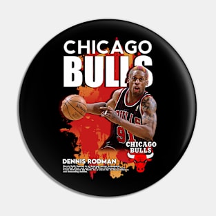 Dennis Rodman Graphic Tee Pin