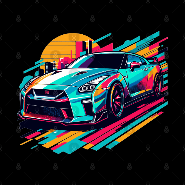 Nissan GT-R by Vehicles-Art