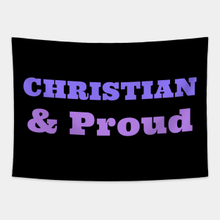 Christian & Proud Tapestry