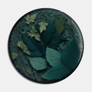 Keleidoscope of forest leaves Pin