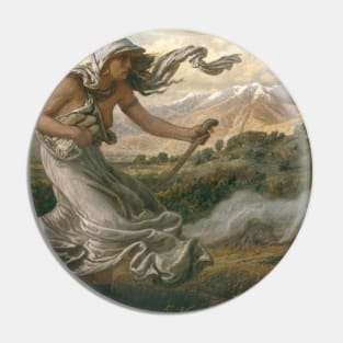 The Cumaean Sibyl by Elihu Vedder Pin