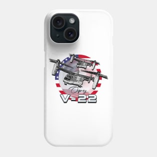 V-22 Osprey Aircraft Helicopter Phone Case