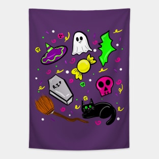 Halloween vibes Tapestry