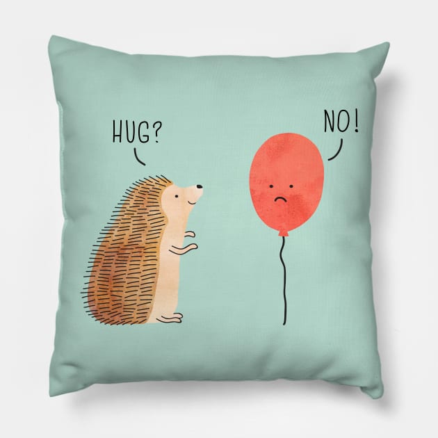 impossible love Pillow by milkyprint