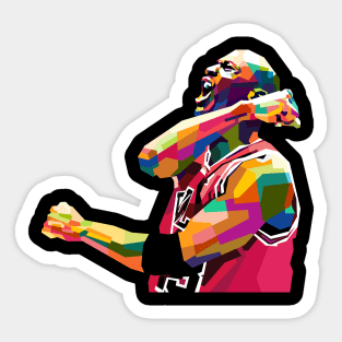 Michael Jordan Signature Sticker for Sale by GateShop