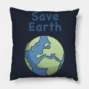 Save Earth Pillow