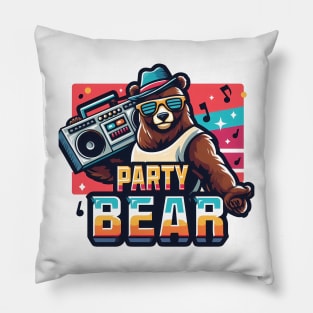 Party Bear Pillow