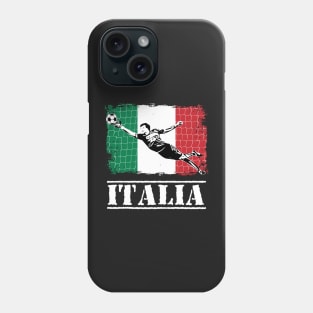 Italia Soccer Goalie Goal Keeper Shirt Phone Case