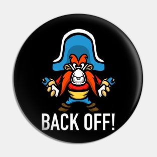 BACK OFF Pin