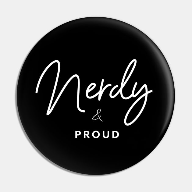 Nerdy & Proud Pin by Enneaverse