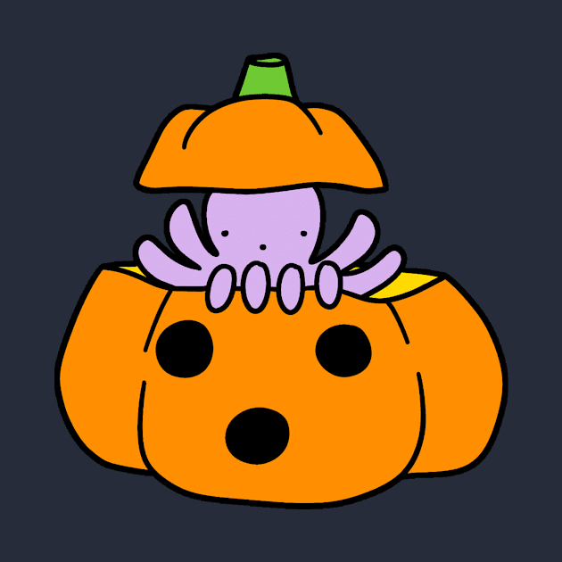 Jack O' Lantern Octopus by saradaboru