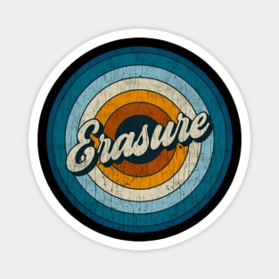 Erasure - Retro Circle Vintage Magnet