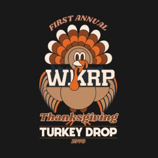 First Annual WKRP Thanksgiving Turkey Drop 1978 T-Shirt