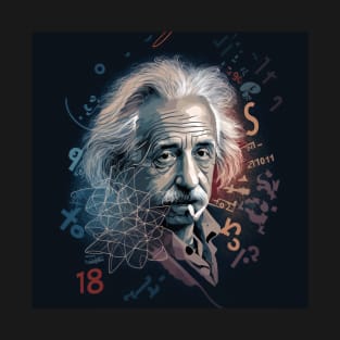 Albert Einstein E=mc2 design, T-Shirt