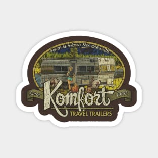 Komfort Travel Trailers 1966 Magnet