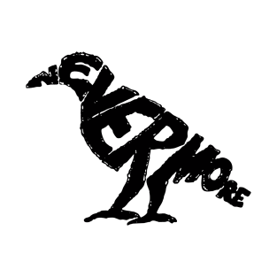 Nevermore | The Raven | Edgar Allan Poe | The Crow | Crow | Fanart | Fan art T-Shirt