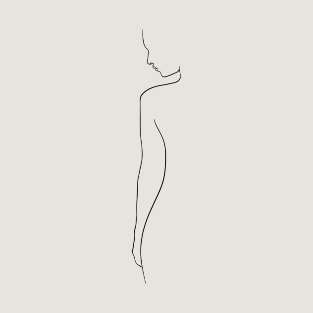 Female figure n.8 by Printable Muse
