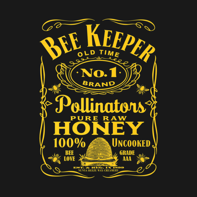Beekeeping Old Time Honey Bee by Owl Is Studying