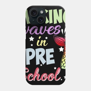 Mermaid Making Waves In Preschool Back To School Phone Case