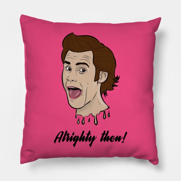 Ace Ventura Pillow by elcaballeros