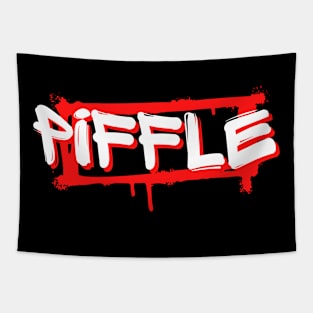 Piffle - funny words - funny sayings Tapestry