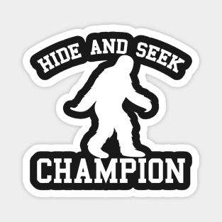 Hide and Seek Champion Magnet