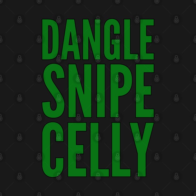 DANGLE SNIPE CELLY by HOCKEYBUBBLE