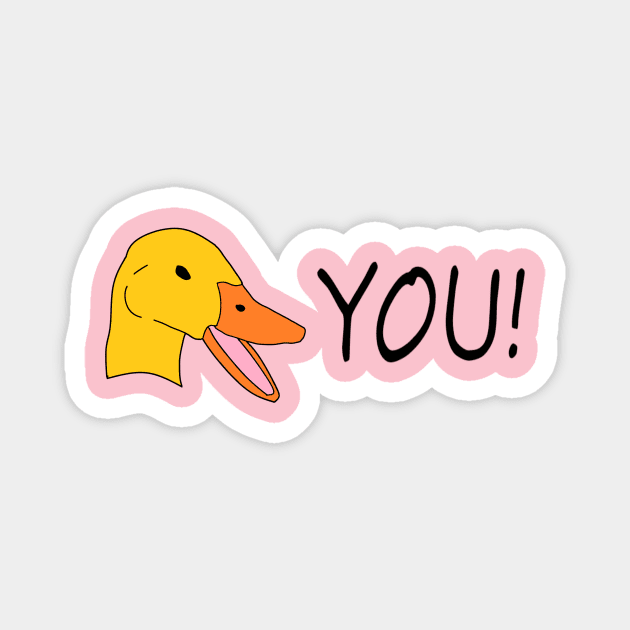 Duck You! Magnet by jmtaylor