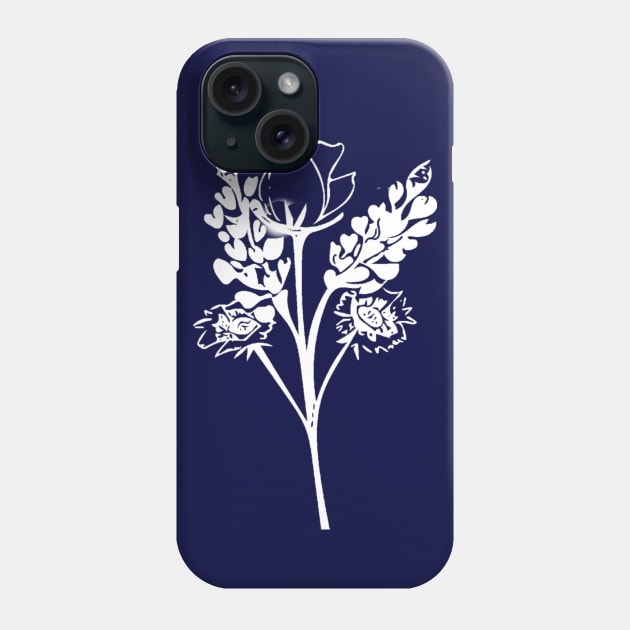 Texas Wildflowers Phone Case by TeesForChange