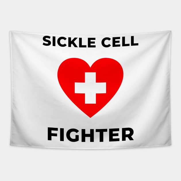 Sickle Cell Anemia Awareness June Quote Shirt Autism Survivor Fighter Strong Soldier Warrior Sick Cancer Pain Health Power Donate Inspirational Motivational Encouragement Cute Funny Gift Idea Tapestry by EpsilonEridani