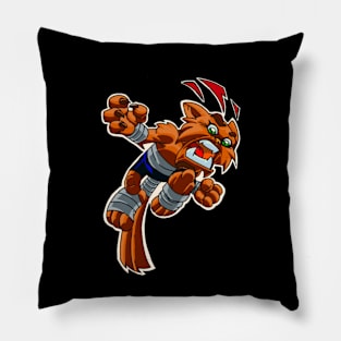 Cat fight Pillow