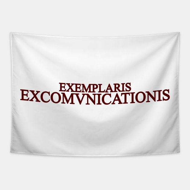 Exemplaris Excomunicationis Tapestry by kaliyuga