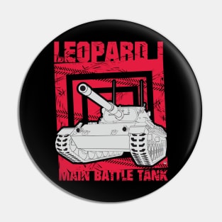 Leopard 1 German main battle tank Pin