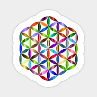 The Flower of Life Magnet