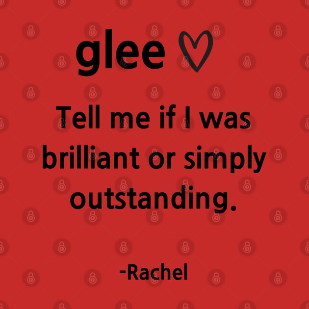 Glee/Rachel by Said with wit