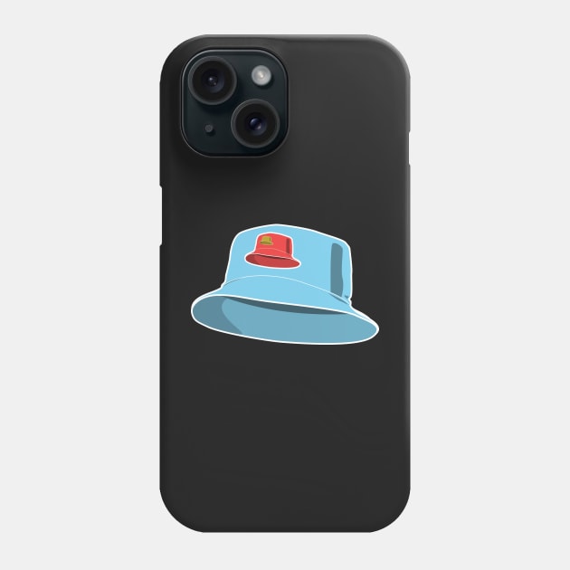 Bucket Hat Bucket Hat Bucket Hat Phone Case by mightywombat