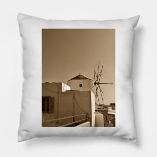 A Windmill on the Island Pillow