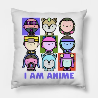 I am anime Pillow