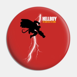 HELLBOY : DKR parody Pin