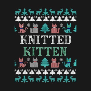 Knitted Kitten T-Shirt