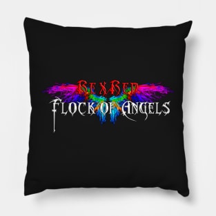 RexRed - Flock Of Angels Pillow