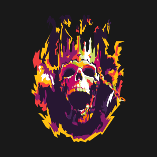 halloween skull T-Shirt