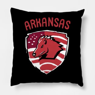 Arkansas Football Spring Game American Football Soccer Player Pillow