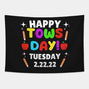 Happy Towsday Tuesday 2.22.22 / Commemorative Towsday Tuesday 2-22-22 Second Grade Tapestry