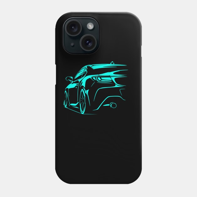 JDM Tuning & Drift Car GR86 Fan Phone Case by Automotive Apparel & Accessoires