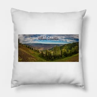 Hells Canyon Overlook Pillow