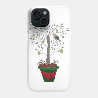 12 Days of Christmas Partridge in a Pear Tree Phone Case