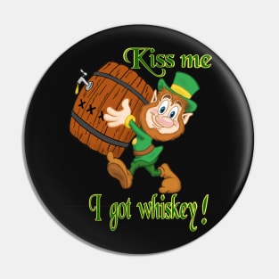 Leprechaun drinking Pin