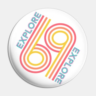 Explore 69 Epcot Pin