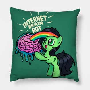 Internet Brain Rot Pillow